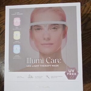 Illumi Care LED Light Therapy Mask — Pink Facial Rejuvenation